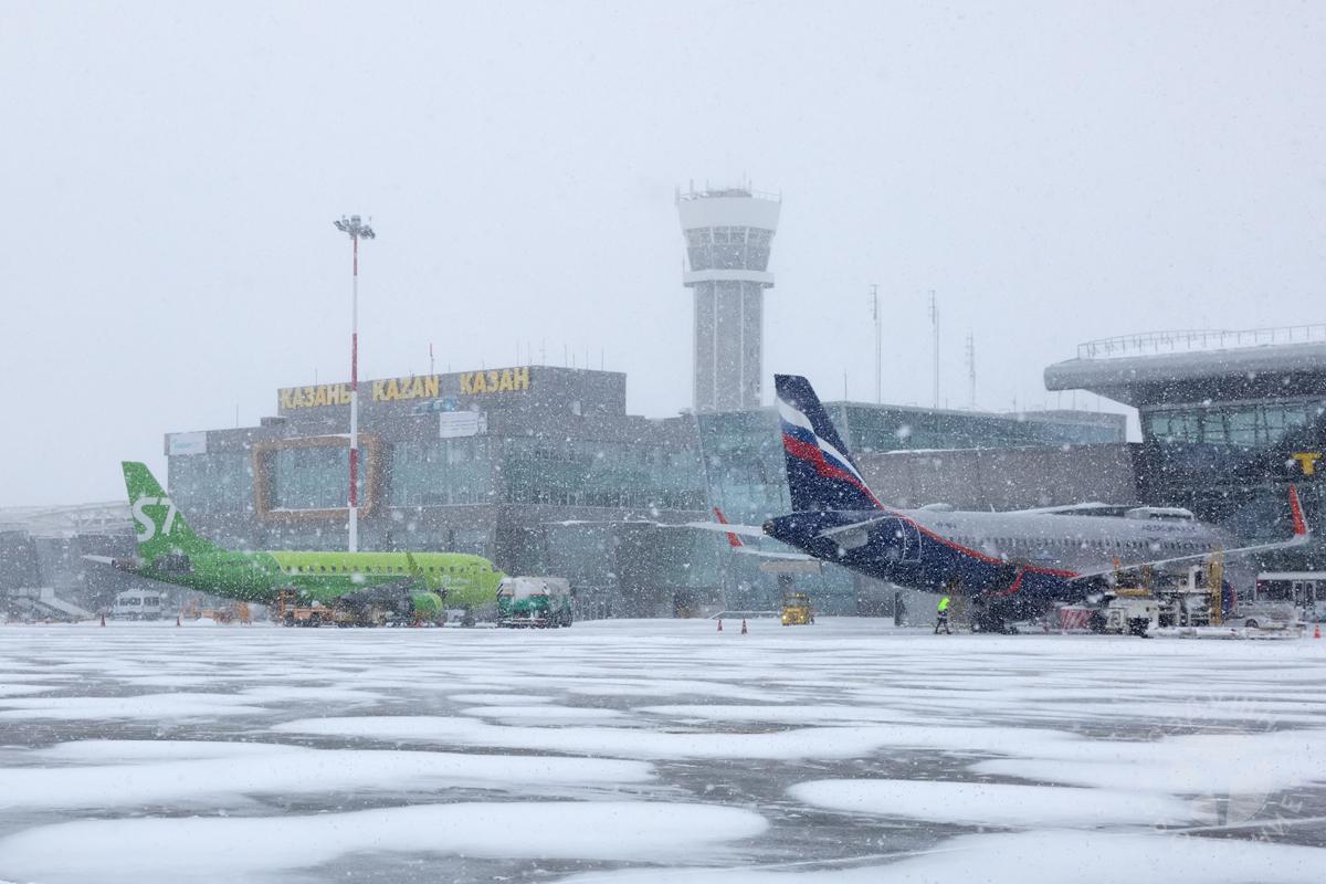 В аэропорту «Казань» прошел традиционный зимний споттинг ⠀ |  .